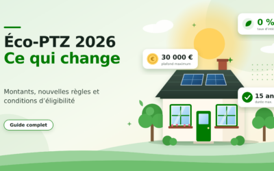 Éco-PTZ 2026 : montants, nouvelles règles et conditions d’éligibilité